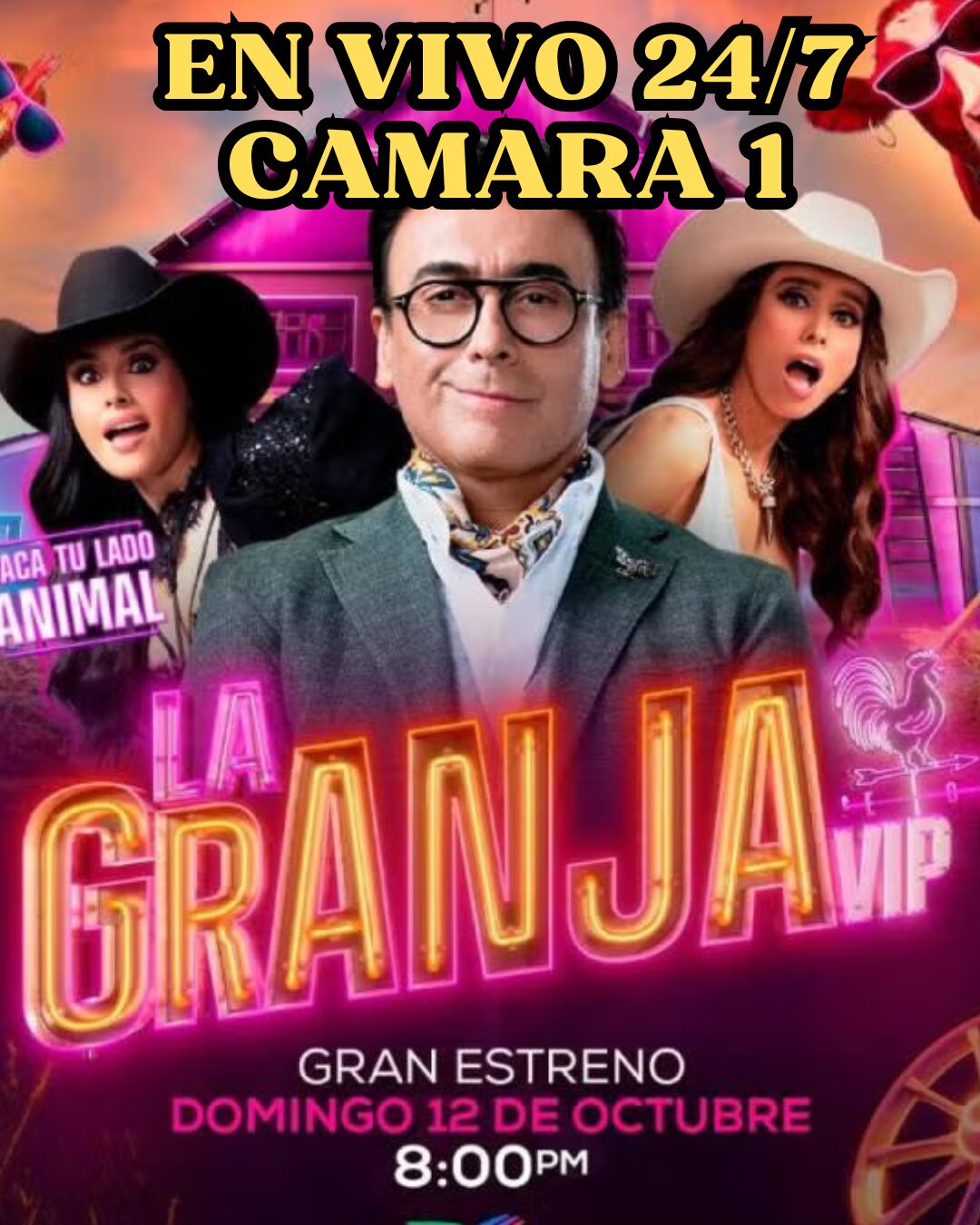 Image La Granja Vip En Vivo 24/7 CAM 1